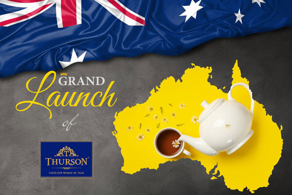 Чай Thurson теперь доступен в Австралии
