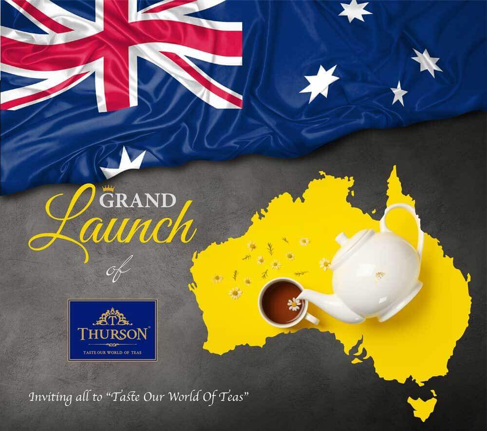 Los tés Thurson ya están disponibles en Australia