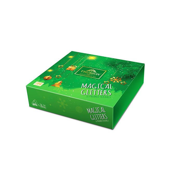 Ceylon Black & Green Tea Green Magical Glitters