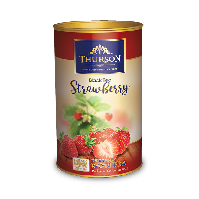 Ceylon Black Tea with Strawberry 100g