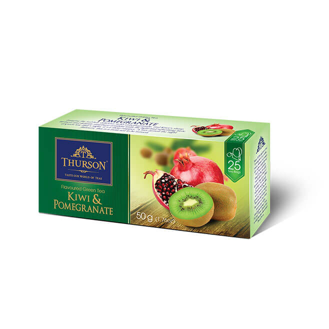 Green Tea Pomagranate & Kiwi - 25 Tea Bags