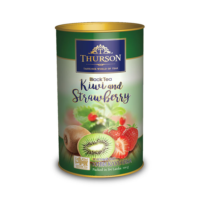 Ceylon Green Tea with Kiwi & Strawberry 100g