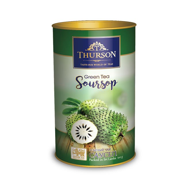 Цейлонский зеленый чай с сурсопом 100 г