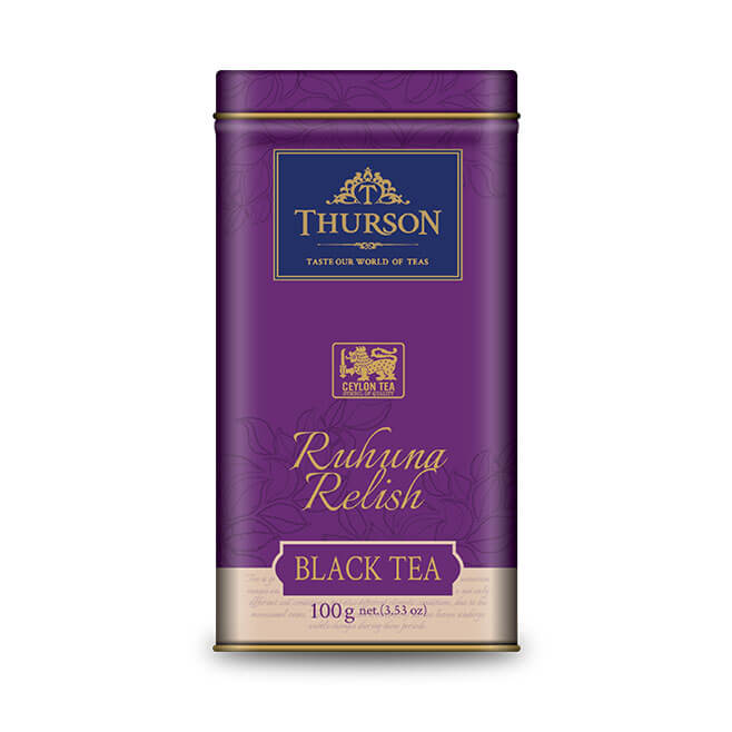 Té de hoja de Ceilán Ruhunu Relish 100g