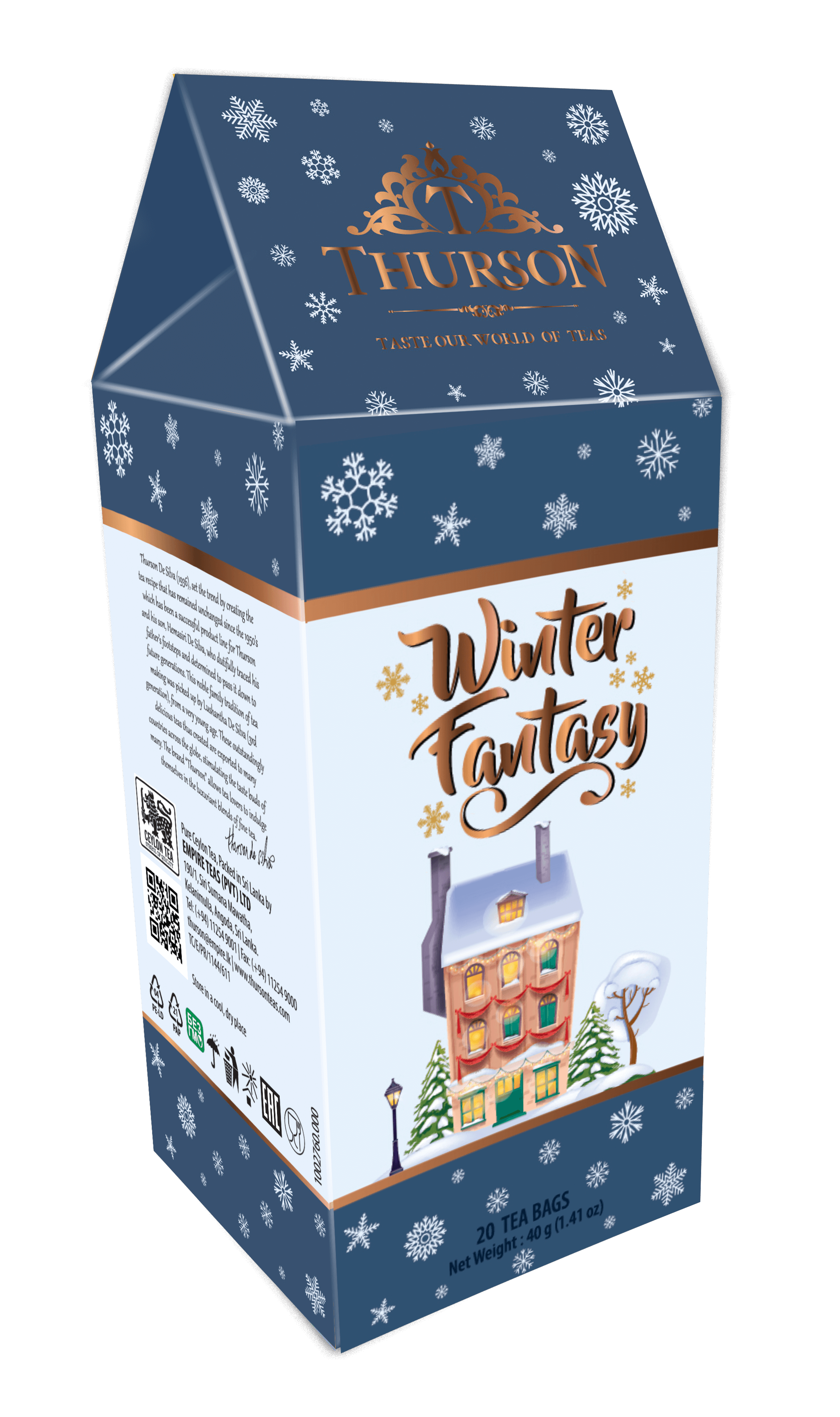 Winter Fantasy Blue