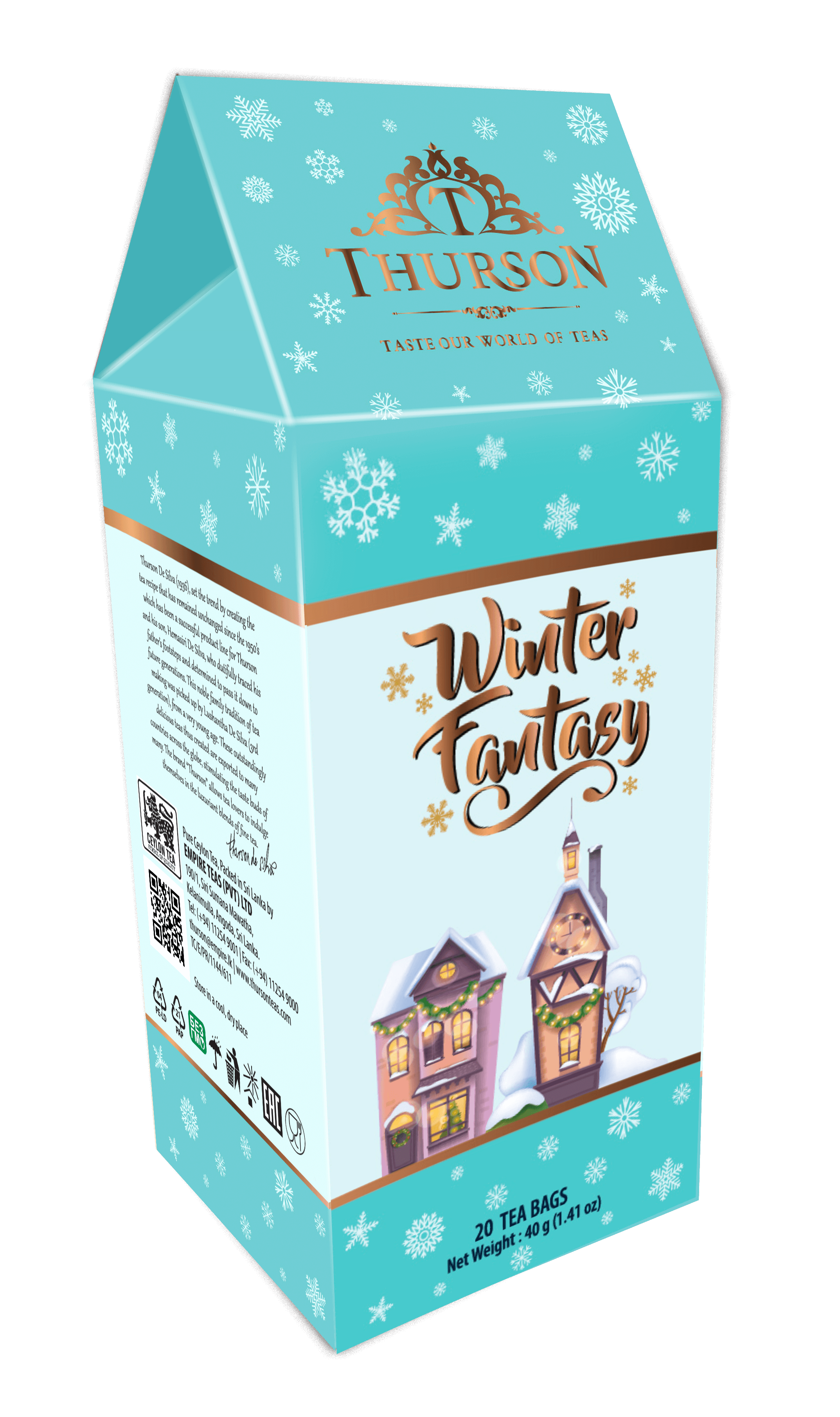 Winter Fantasy Light Blue