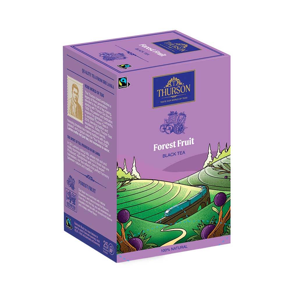 Thurson Forest Fruit Flavored Black Tea – 45g