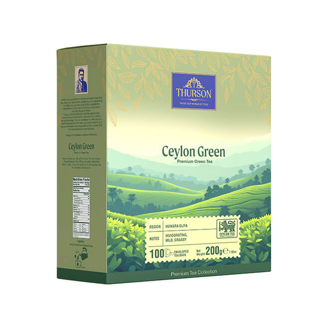 Ceylon Green Tea - 100 Tea Bags