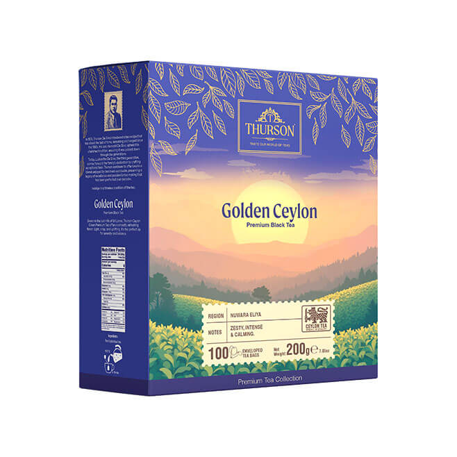 Ceylon Black Tea Golden Ceylon - 100 Tea Bags