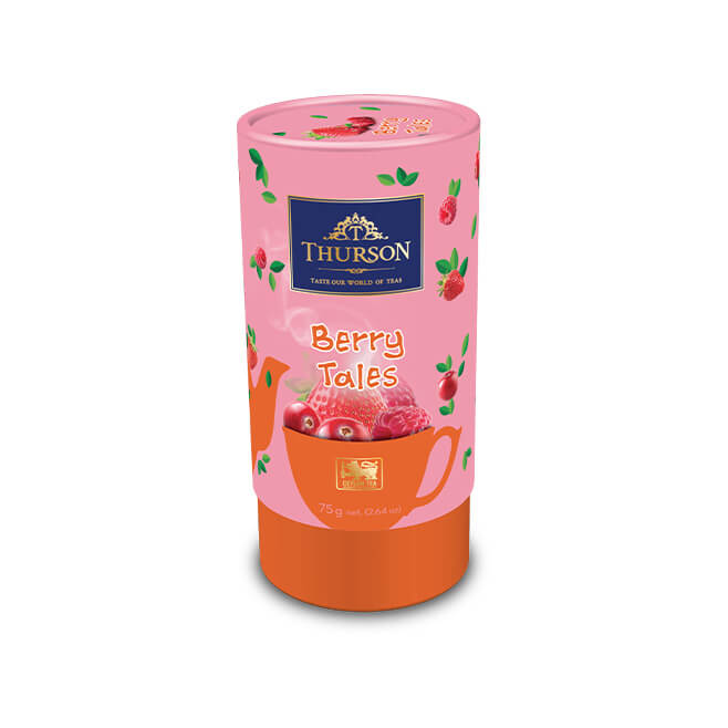 Berry Tales - Ceylon Black Leaf Tea 75g P/Can