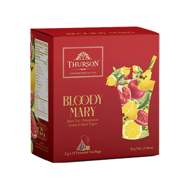 Black Tea Bloody Mary - 15 Pyramid Tea Bags