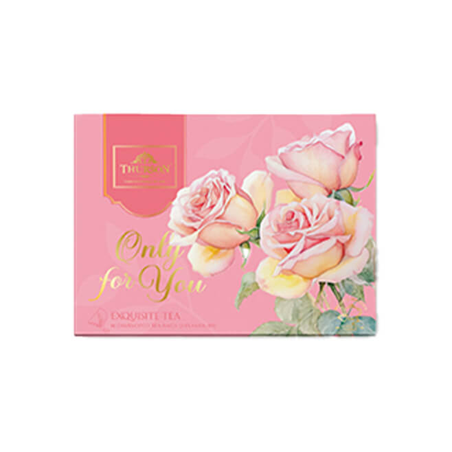 Black Tea Only for You Summer Berry Blend - 10 Enveloped Pyramid Tea Bags