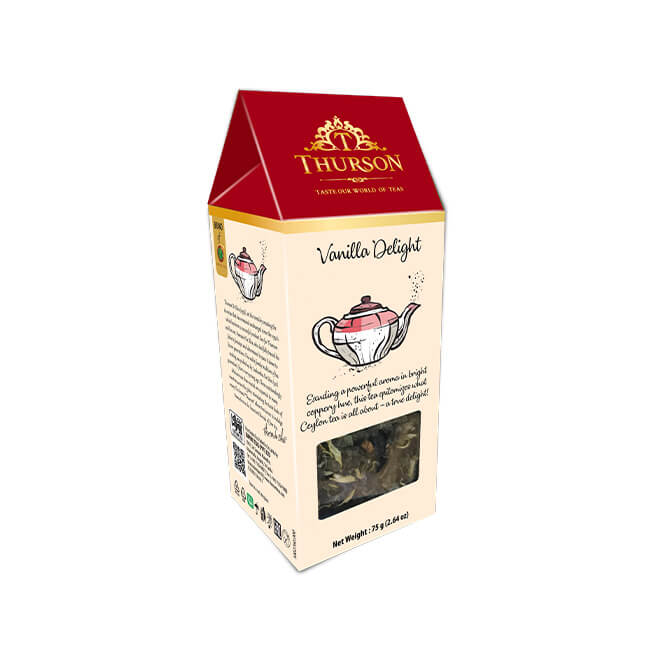 Black Tea Vanilla Delight (Pkt) - Loose Leaf Tea