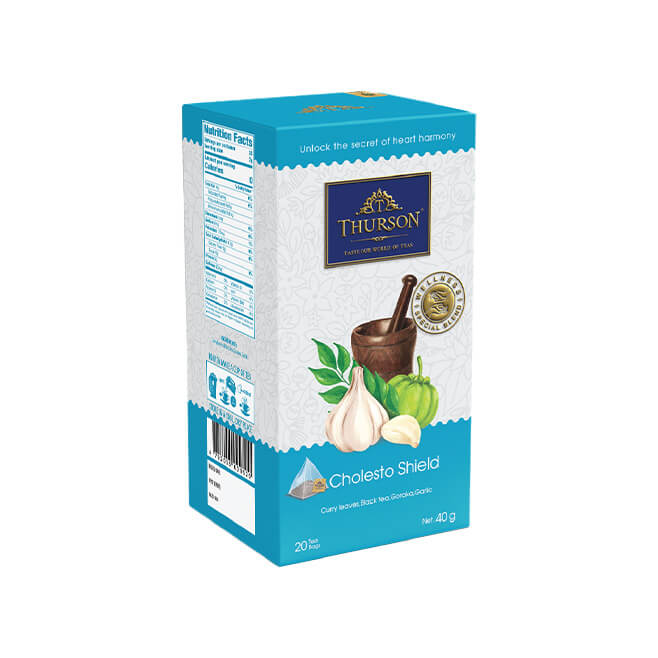 Black Tea Wellness Cholesto Shield - 15 Pyramid Tea Bags