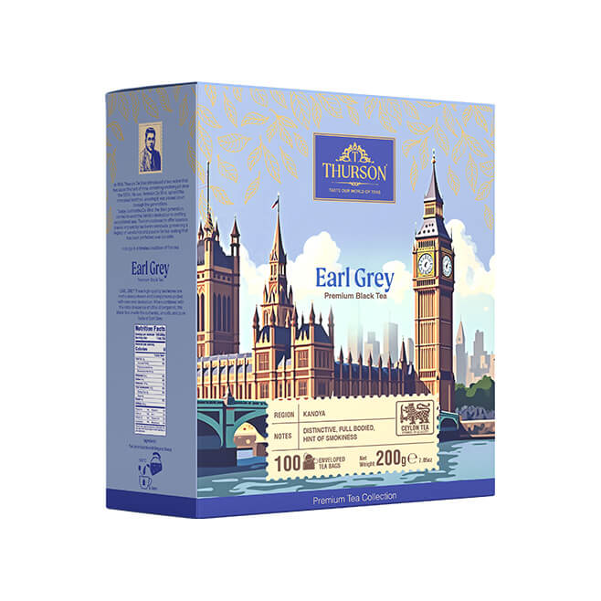 Ceylon Black Tea Earl Grey - 100 Enveloped