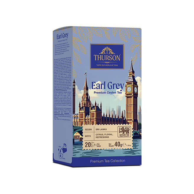 Ceylon Black Tea Earl Grey - 20 Tea Bags