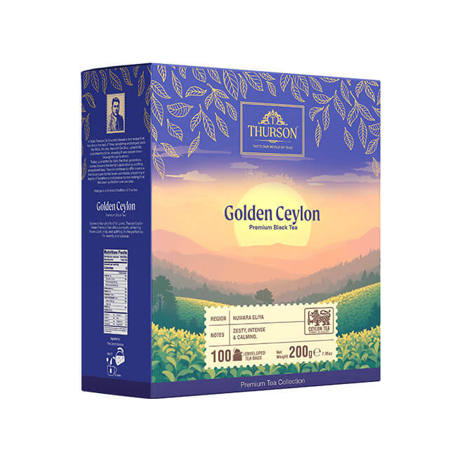 Ceylon Black Tea Golden Ceylon - 100 Enveloped
