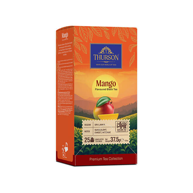 Ceylon Black Tea Mango - 25 Enveloped