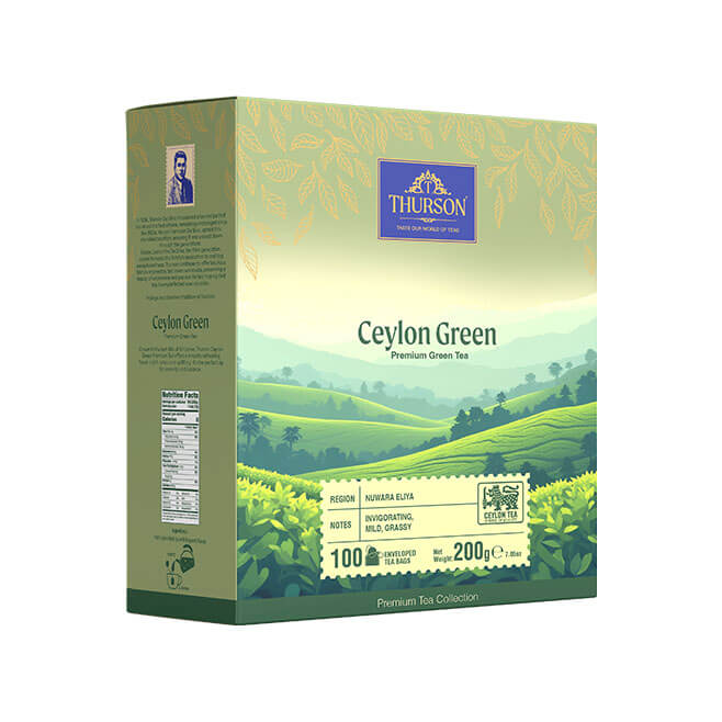 Ceylon Green Tea - 100 Enveloped