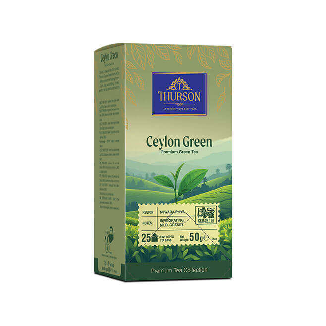 Ceylon Green Tea - 25 Enveloped