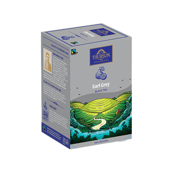 Fairtrade Black Tea Earl Grey - 25 Enveloped