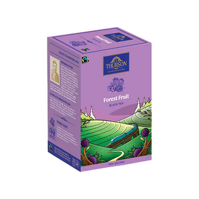 Fairtrade Black Tea Forest Fruit - 25 Enveloped
