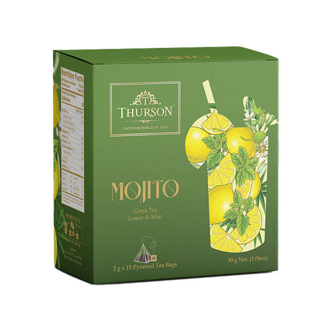 Green Tea Mojito - 15 Pyramid Tea Bags