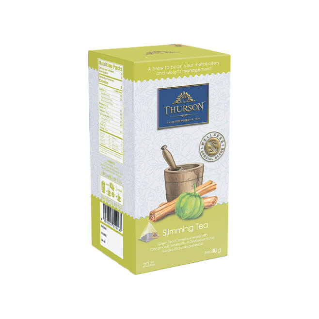 Green Tea Wellness Slimming Tea - 15 Pyramid Tea Bags