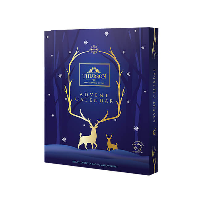 Hanging Advent Calendar - 24 Enveloped Tea Bags
