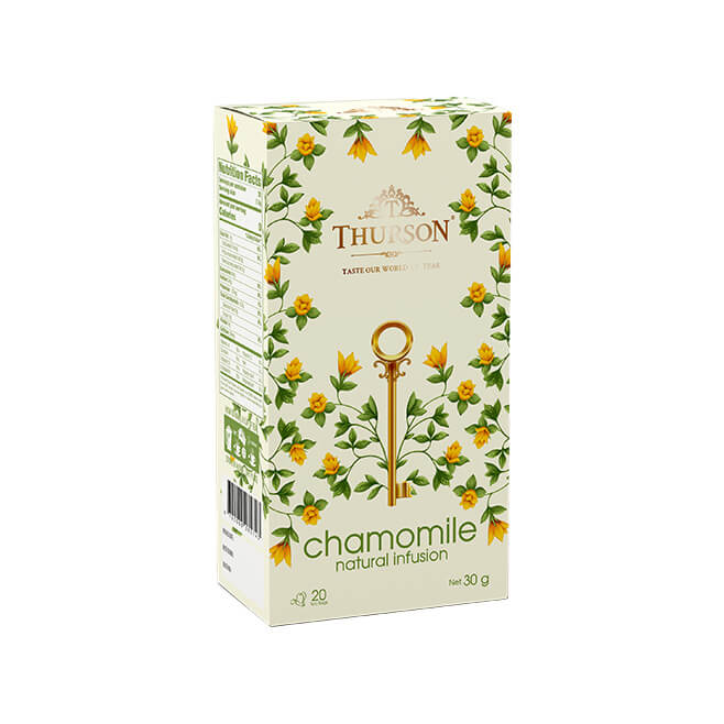 Herbal Tea Chamomile - 20 String & Tag