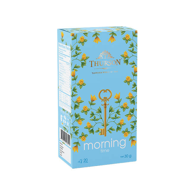 Herbal Tea Morning Time - 20 String & Tag