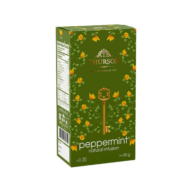Herbal Tea Peppermint - 20 String & Tag