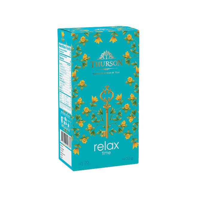 Herbal Tea Relax Time - 20 String & Tag