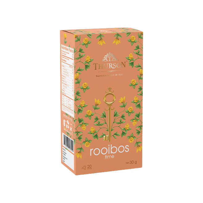 Herbal Tea Rooibos Time - 20 String & Tag