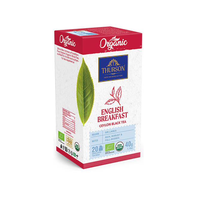 Organic Black Tea English Breakfast - 20 Enveloped