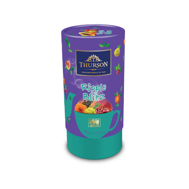 Ripple Blitz - Ceylon Black Leaf Tea 75g P/Can