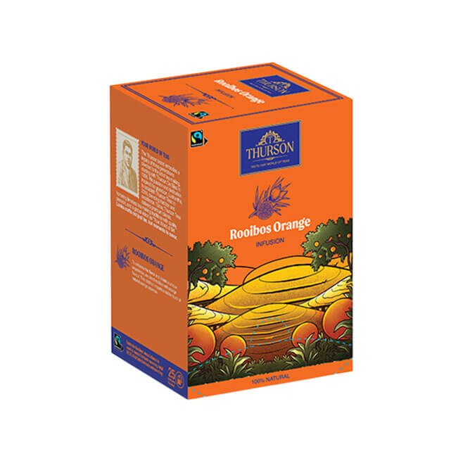 Fairtrade Herbal Tea Rooibos Orange - 25 Enveloped