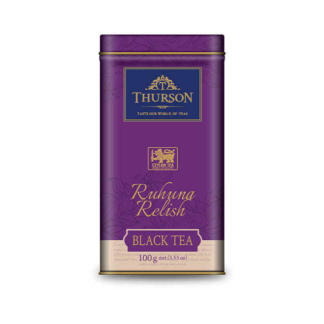 Ruhunu Relish Ceylon Black Leaf Tea 100g