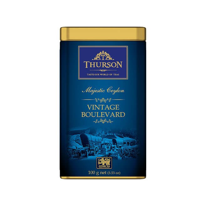 Vintage Boulevard Ceylon Black Leaf Tea 100g