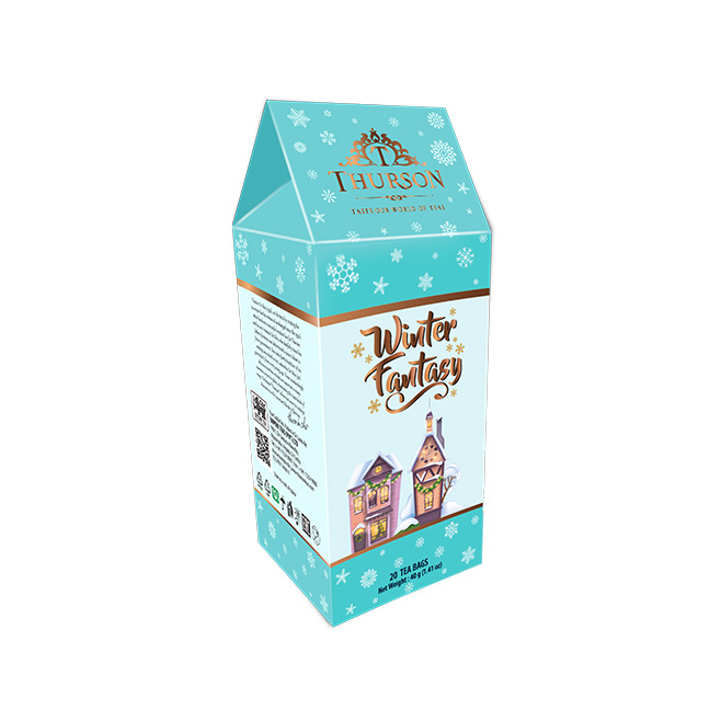 Winter Fantasy Light Blue - 20 String & Tag